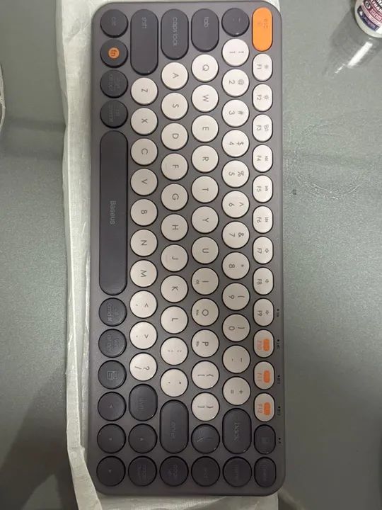 iPad 9 + Apple Pencil + teclado e capa baseus  - Foto 5