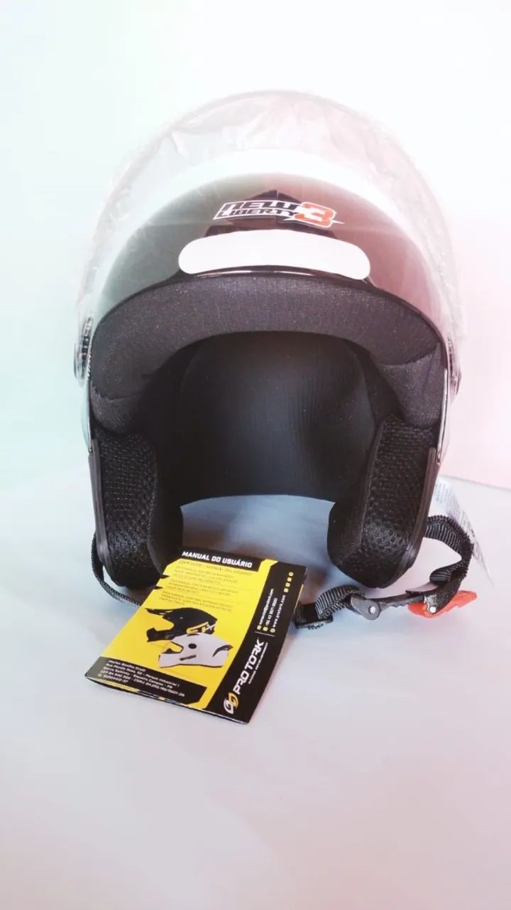 Capacete Pro Tork Aberto New Liberty 3 Preto - Foto 5