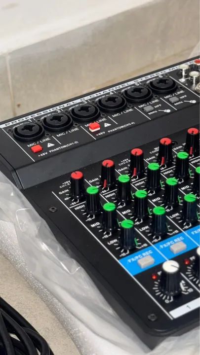 MESA DE SOM 8 CANAIS TEYUN DIGITAL - Foto 4