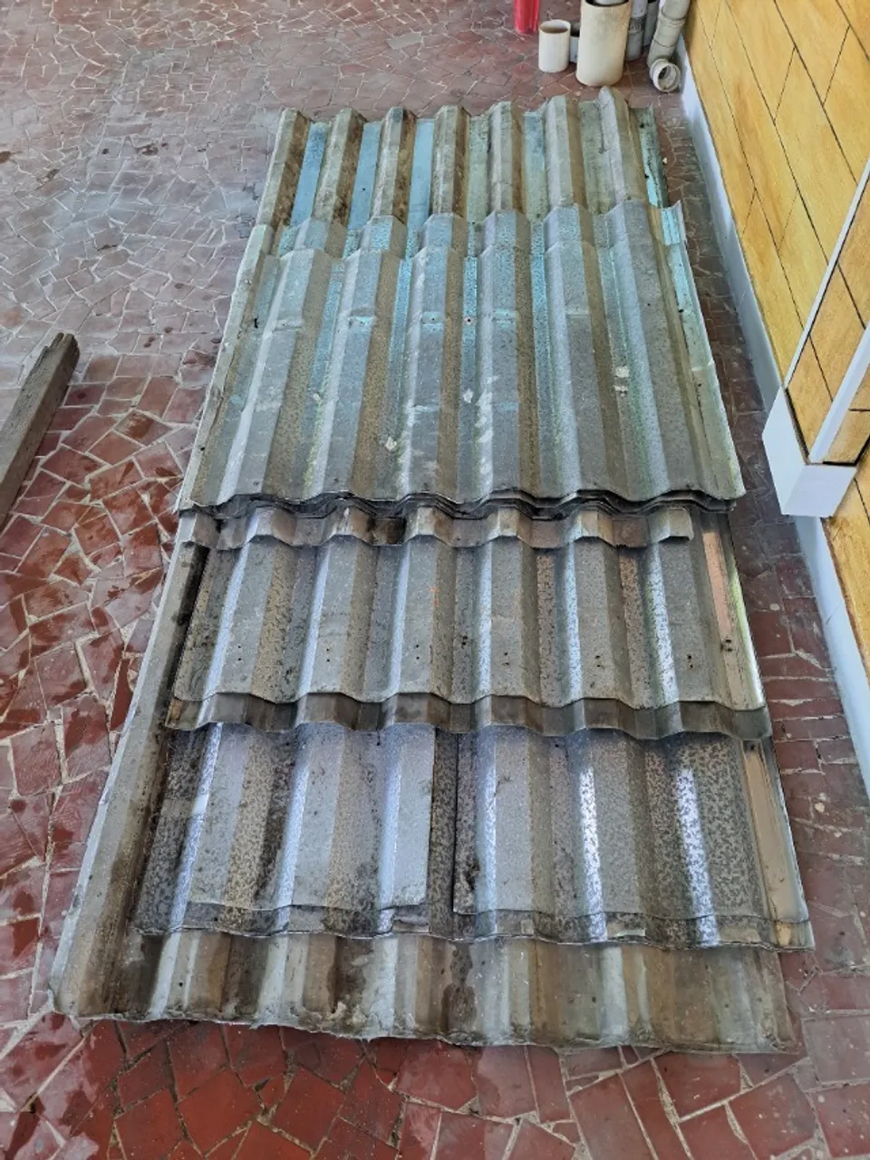 Telhas em alumínio