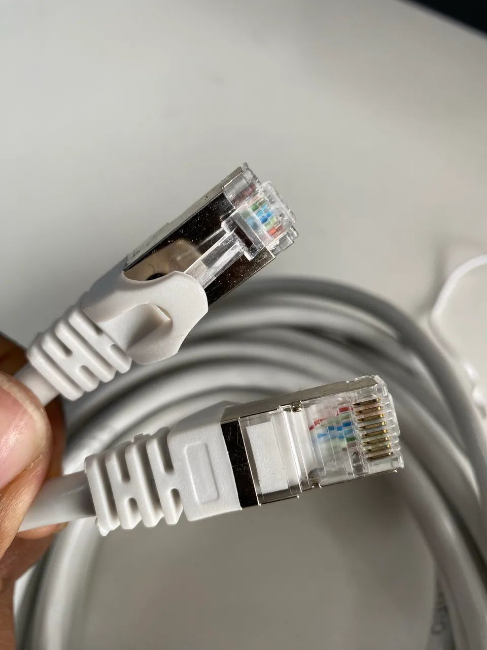 Cabo de Rede Cat 6 com 5 Metros para CFTV e Rede, Até 1000Mbps, Cinza - It-Blue  - Foto 2