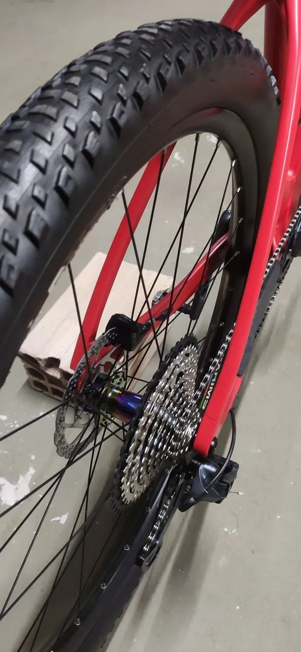 Bicicleta de competição aro 29 - carbono tamanho L 19 - Foto 3