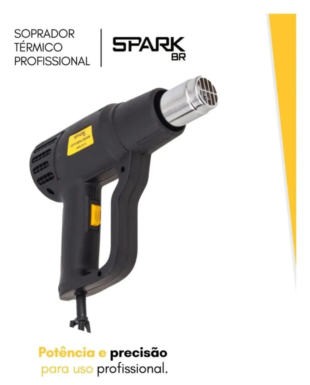 Soprador térmico 2000w multiuso - Foto 3
