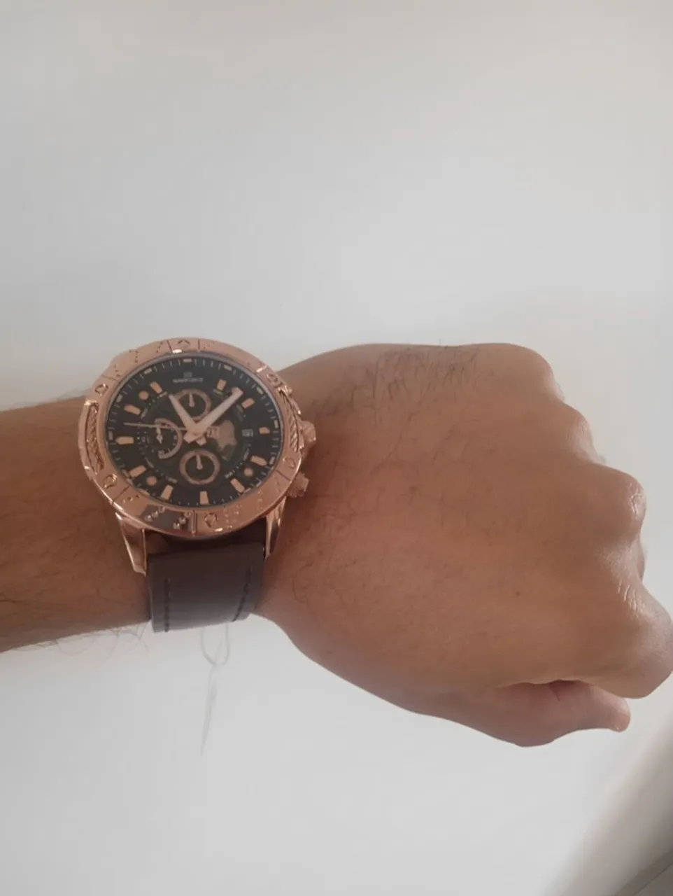 RELÓGIO NAVIFORCE BUSINESS BROWN ORIGINAL - RESPOSTA RÁPIDA ZAP - ENTREGA NA HORA