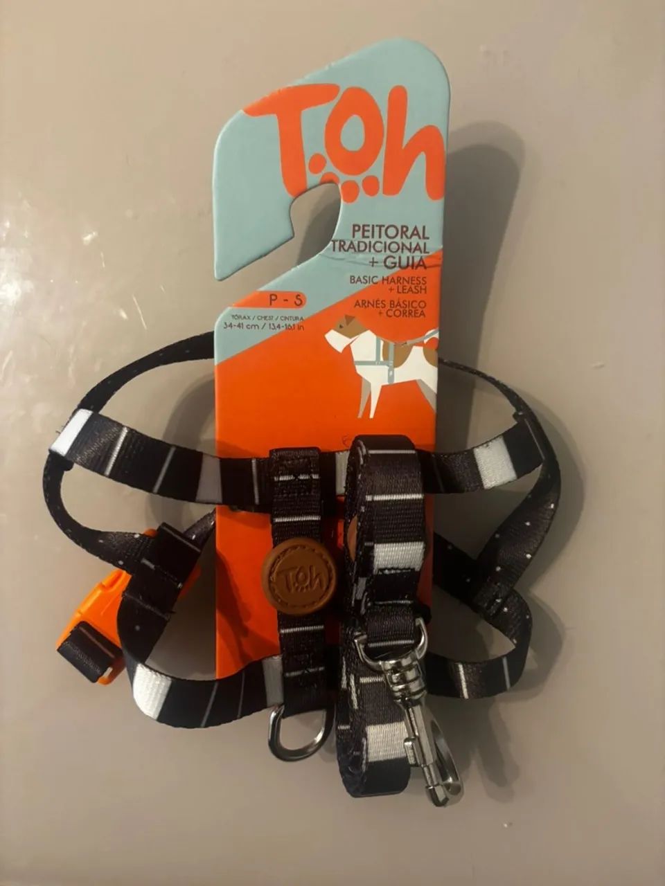 Peitoral e Guia para Cães - Toh