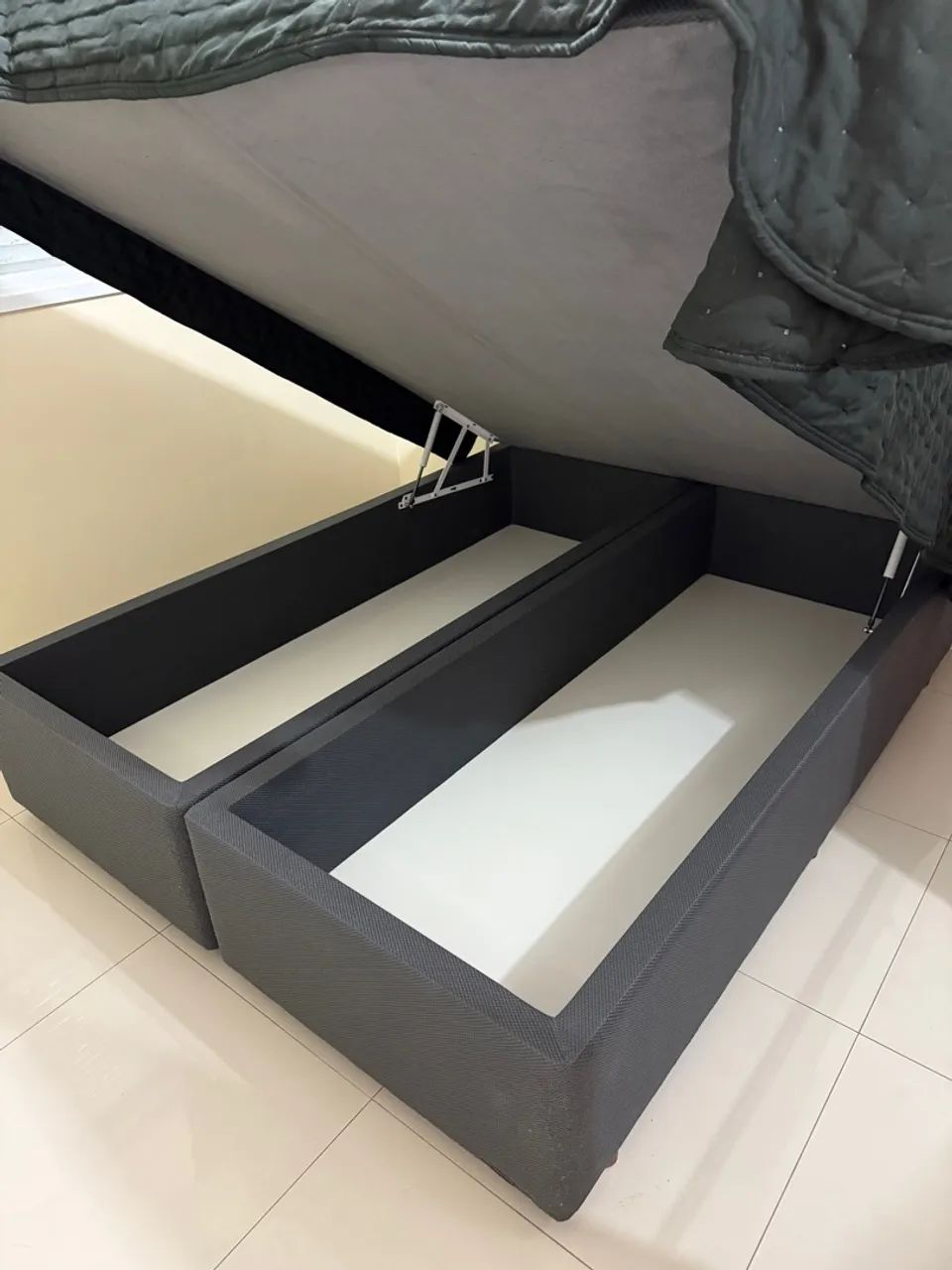 Cama Box com Baú e Amplo Espaço Interno