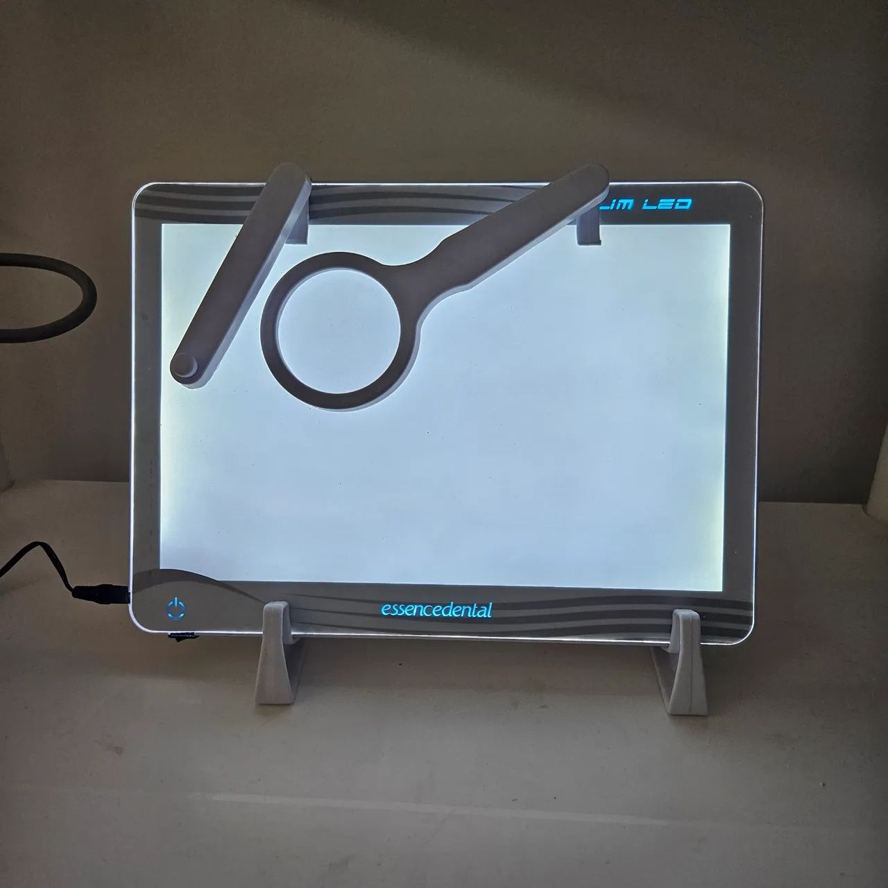 Negatoscopio para Odontologia Branco - Essencedental Slim LED