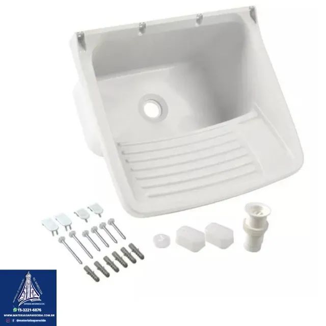 Tanque Plastico 22l Branco Astra - novo - Foto 2