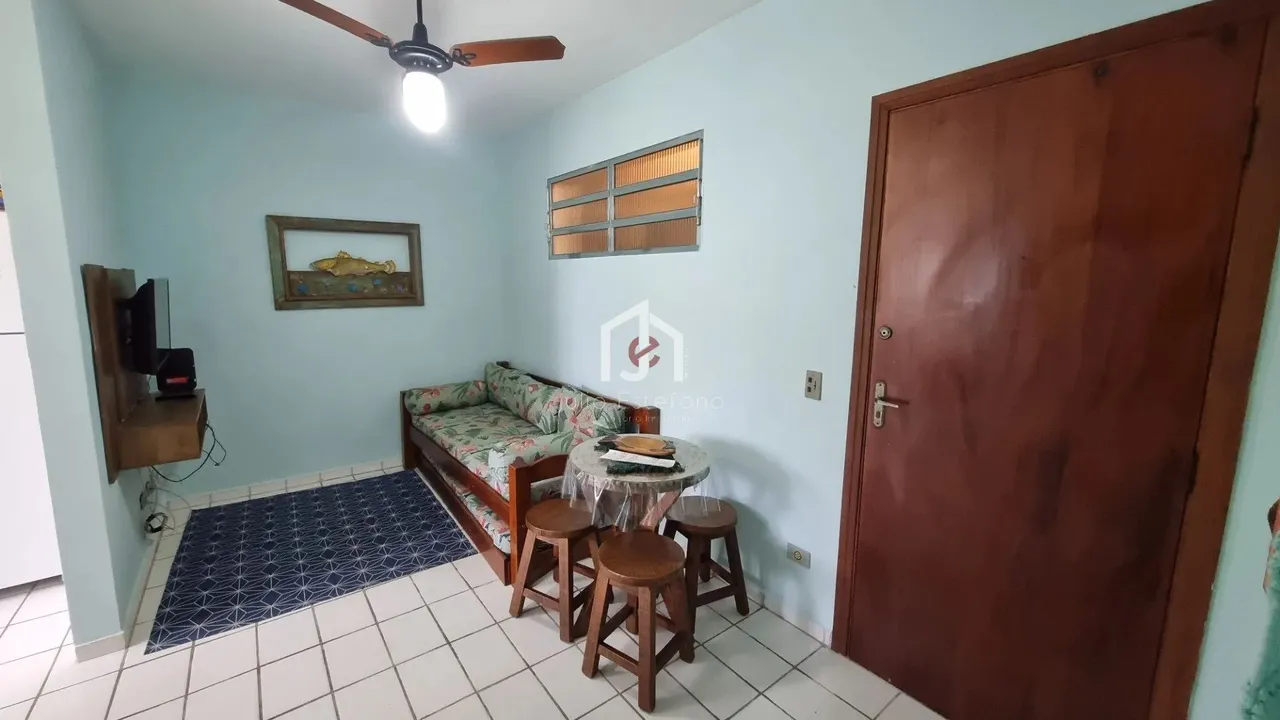 Apartamento com 2 dormitórios sendo 1 suíte no bairro Tenório em Ubatuba.