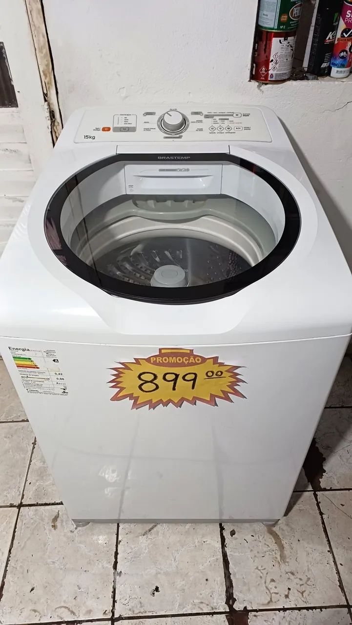 BRASTEMP 15 KG COM GARANTIA