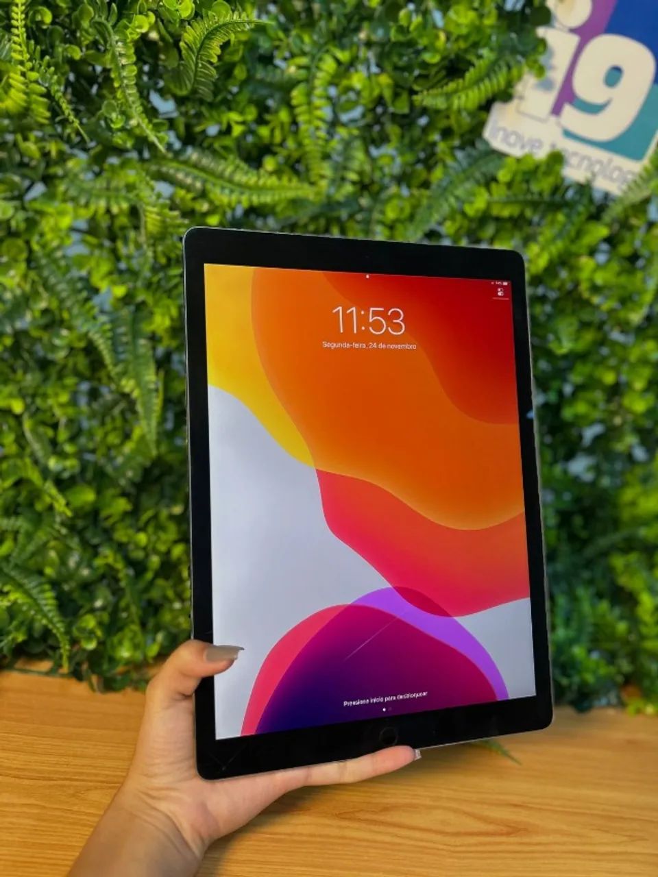 iPad Pro 2° geração   A1671 12.9? polegadas  512GB  Space gray Possui leve trincado tela - Foto 5