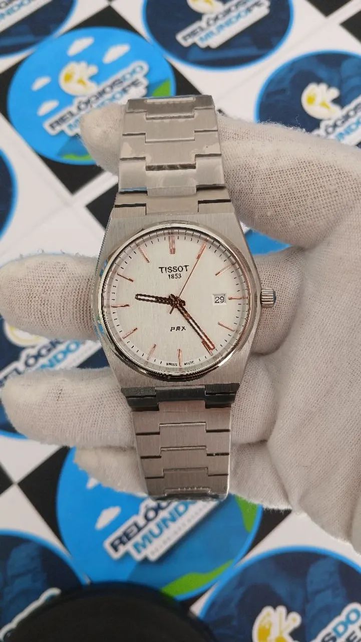 RELÓGIO TISSOT PRX WHITE  - Foto 3