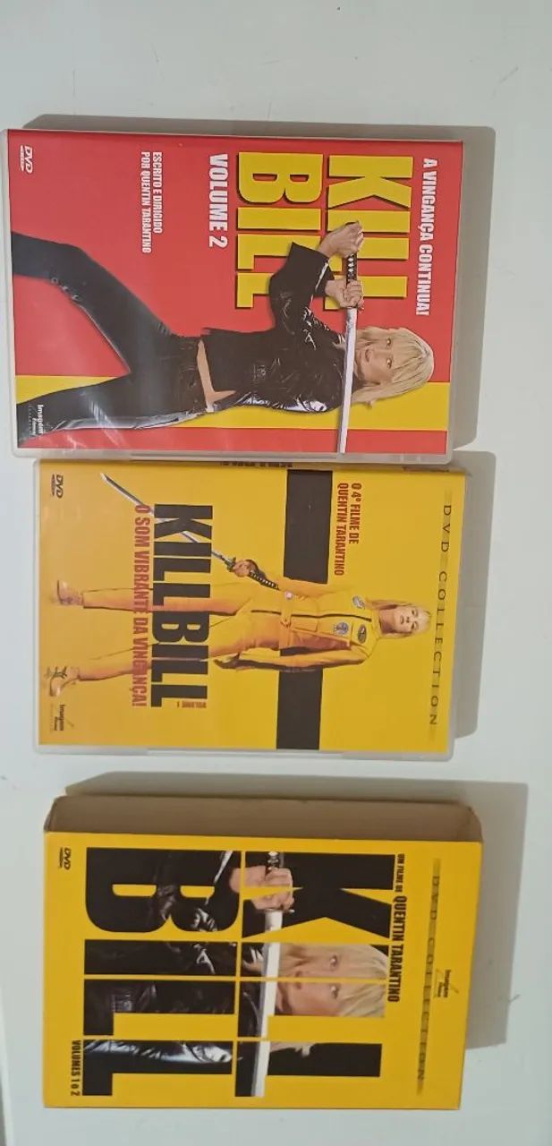 Kill Bill - Volumes 1 e 2 - DVD ORIGINAL - CDs, DVDs etc - Jardim