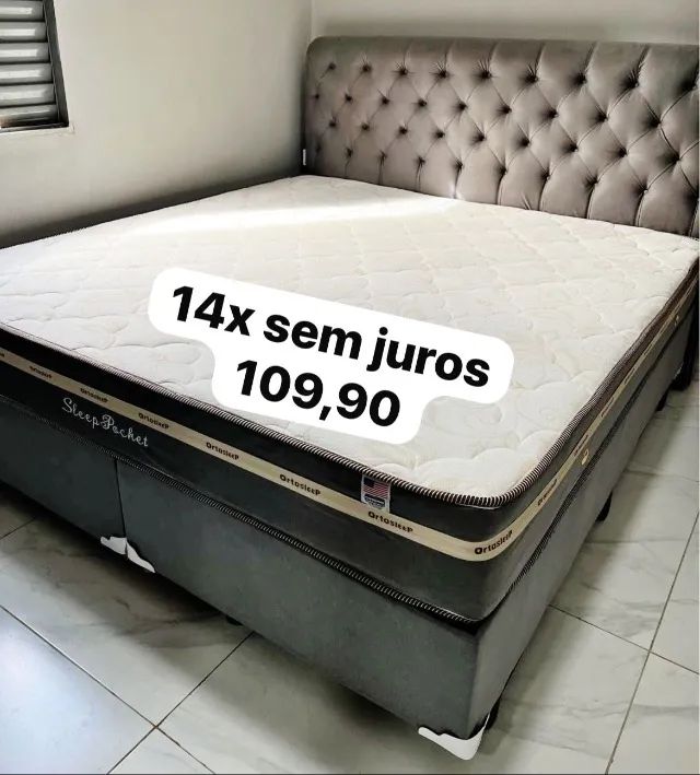 Cama box super king 