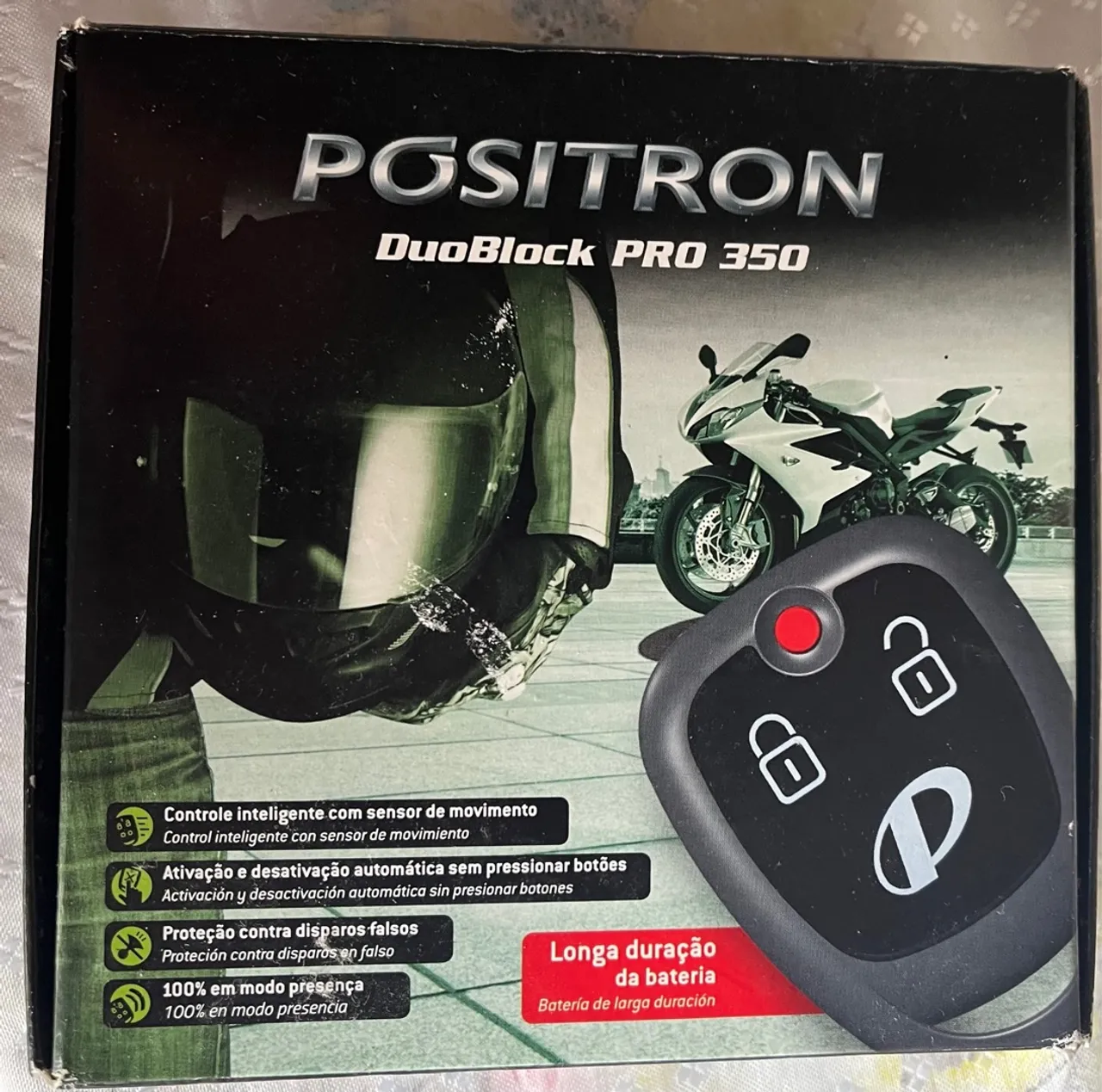 Alarme Positron DuoBlock PRO 350 para Motos