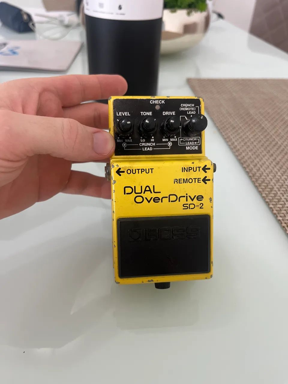 Pedal Boss SD2 dual overdrive - Instrumentos musicais - Pimenta