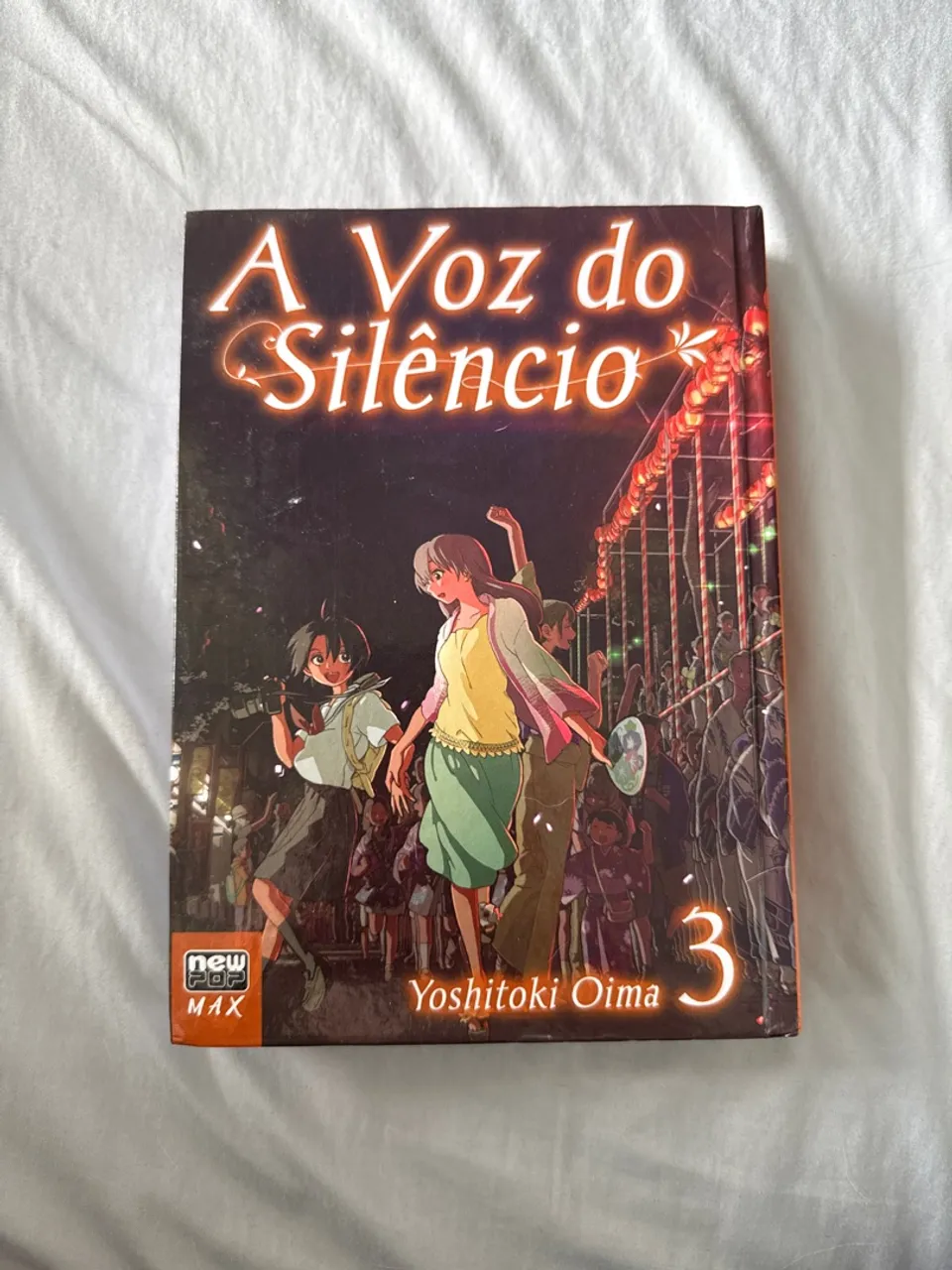A Voz do Silêncio - Volume 3 - Mangá