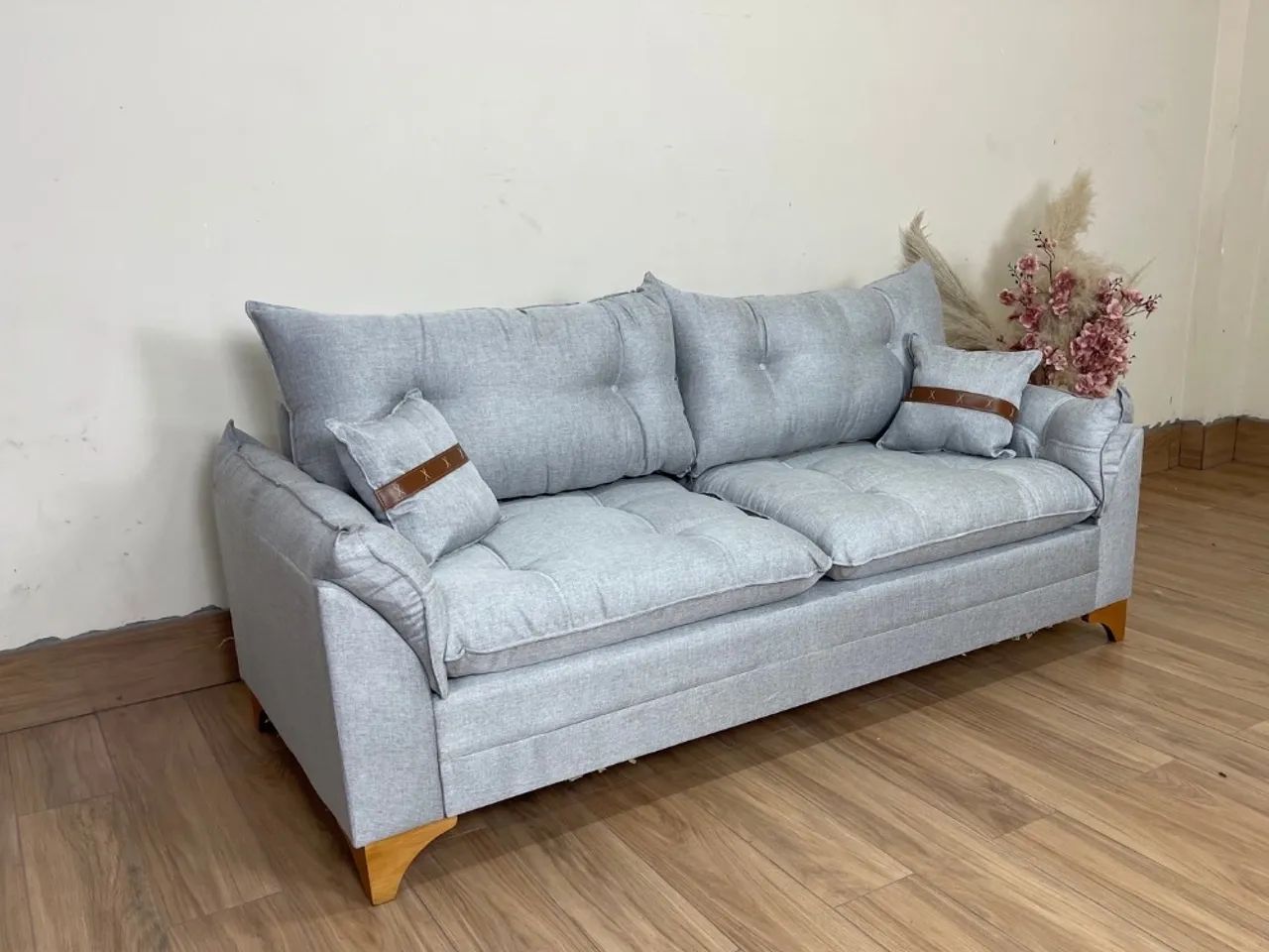 Sofá Living 3 lugares México 2.00m- Produto Novo  - Foto 3