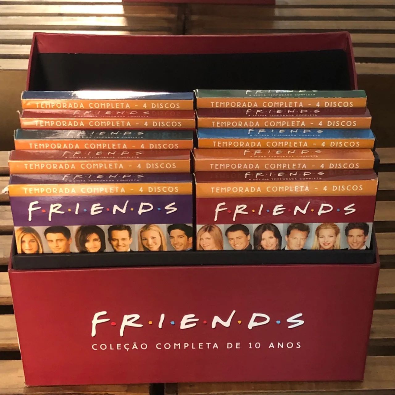 Box DVD Friends Coleção Completa - 10 Anos - DVD