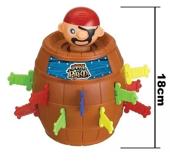 Barril do pirata Art Brink grande 18cm ZFT-135  - Foto 4