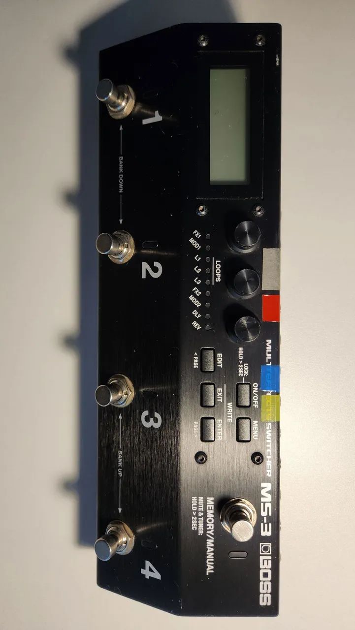 Pedaleira boss ms3 - Instrumentos musicais - Jardim da Penha