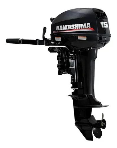 Motor de popa Kawashima KM15T 15hp - Foto 3