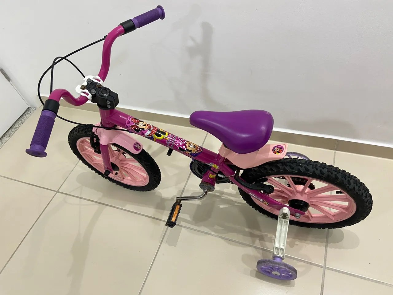 Bicicleta Aro 16 Feminina - Semi-nova.