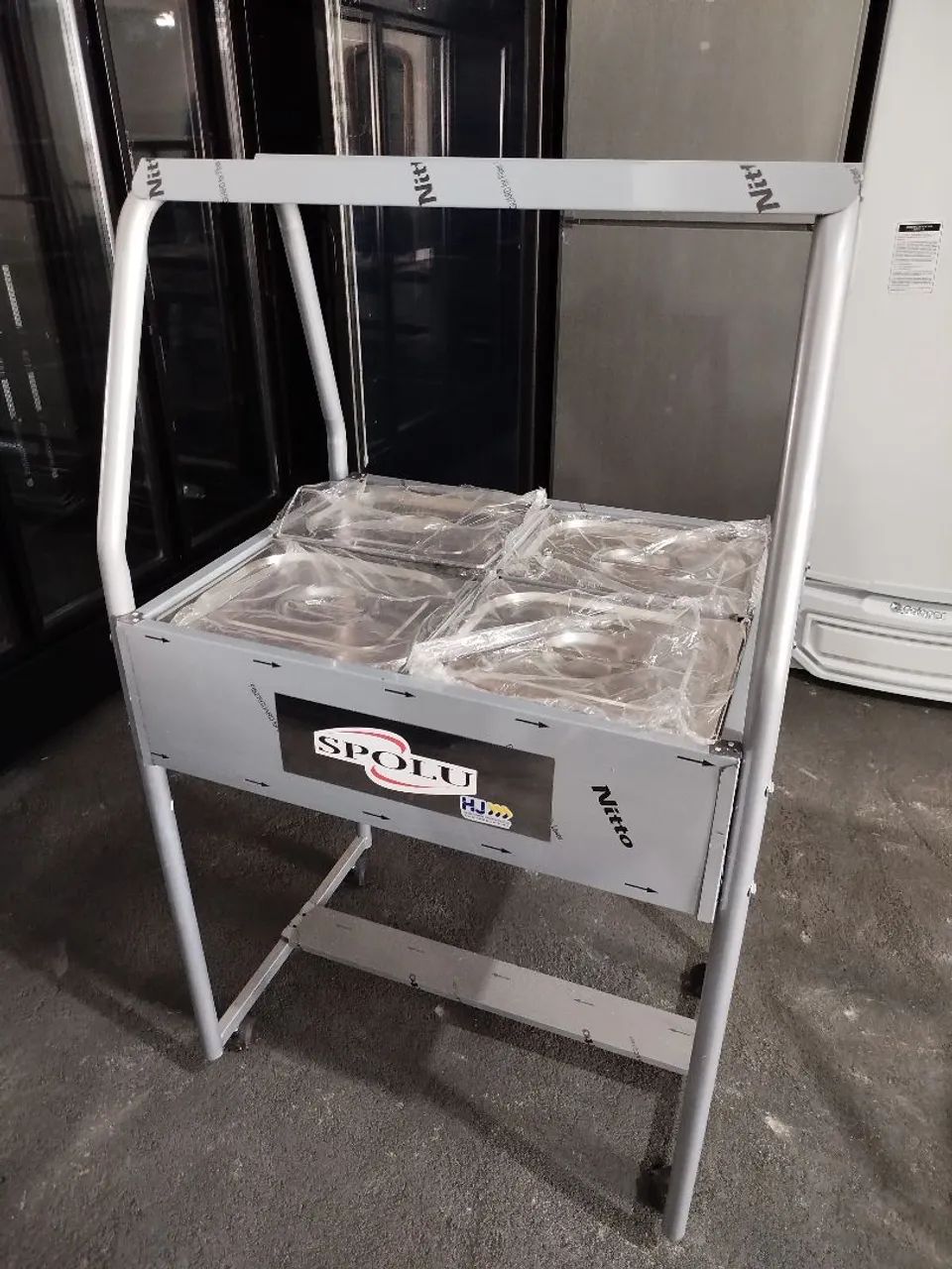 R1 Buffet 4 cubas gelo x para saladas Spolu