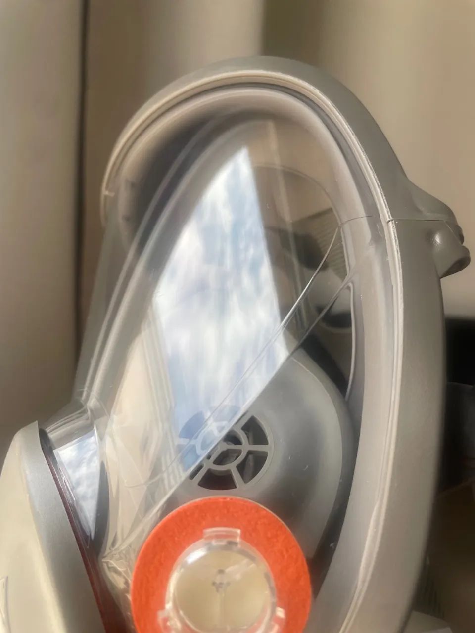 Máscara Respiratória Facial Total 3M Original - Foto 5