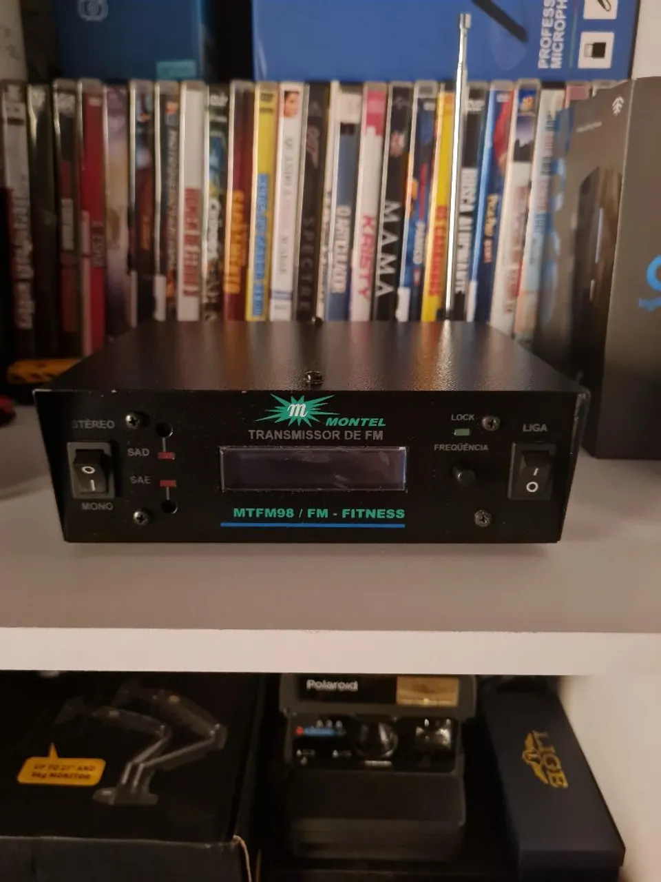Transmissor FM Montel MTFM98 - Fitness