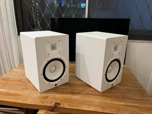 Monitores Yamaha Hs8 Brancos 120w (par)