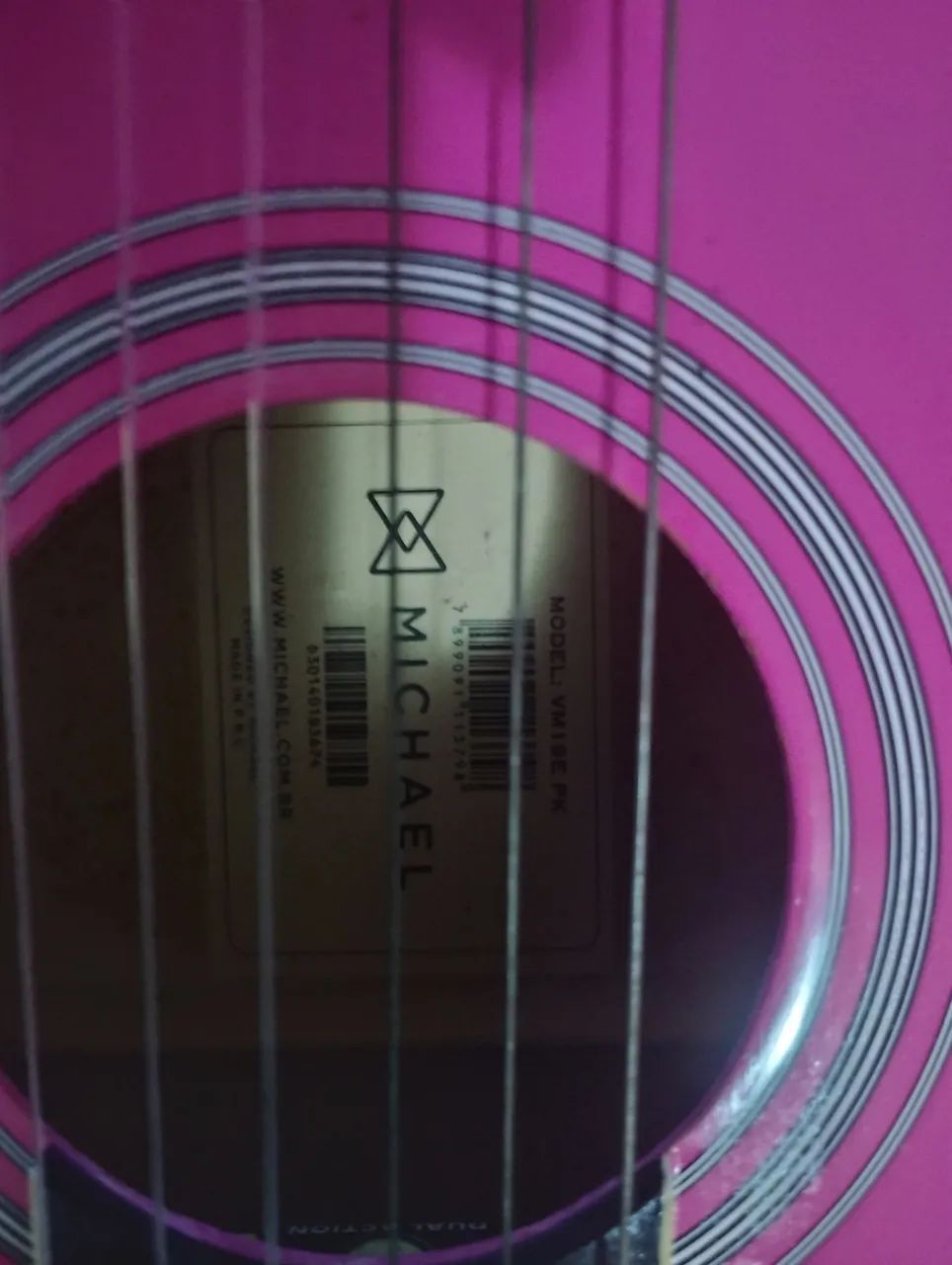 Violão Rosa Michael semi novo  - Foto 5