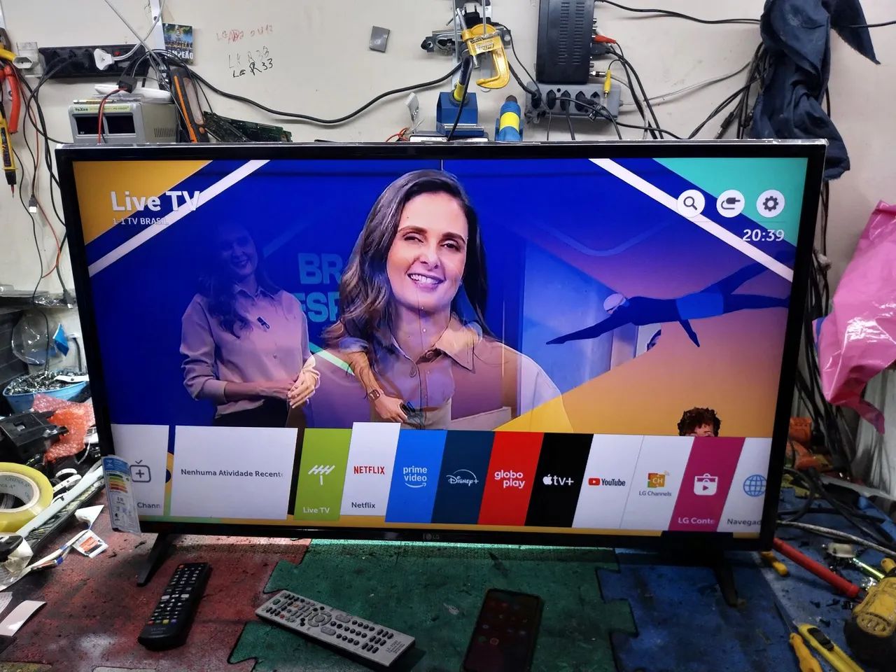 Tv 43 lg smart Wi-Fi YouTube Netflix  - Foto 4
