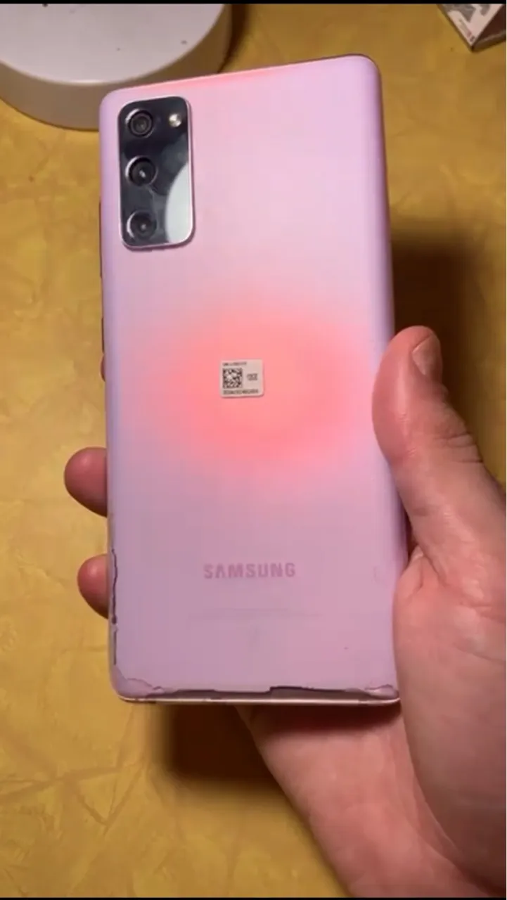 GALAXY S20 Fe ROSA em perfeito estado