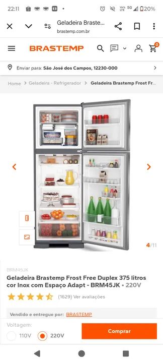Geladeira Brastemp Frost Brastemp  - Foto 2