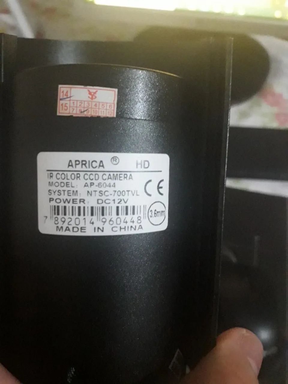 Camera Aprica (IR COLOR CCD CAMERA) without power supply64292688266753121