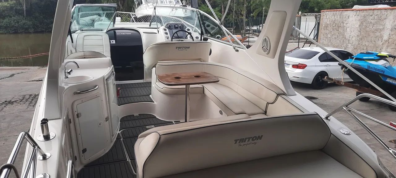 Vendo lancha Triton 275 pés - Foto 10