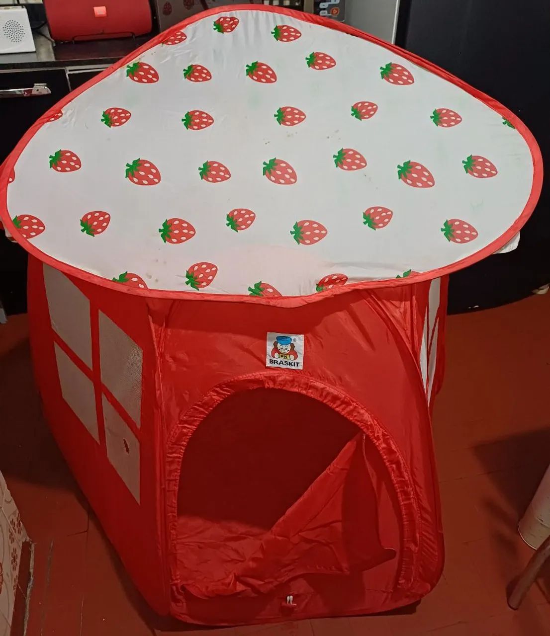 Cabana Moranguinho em bom estado.