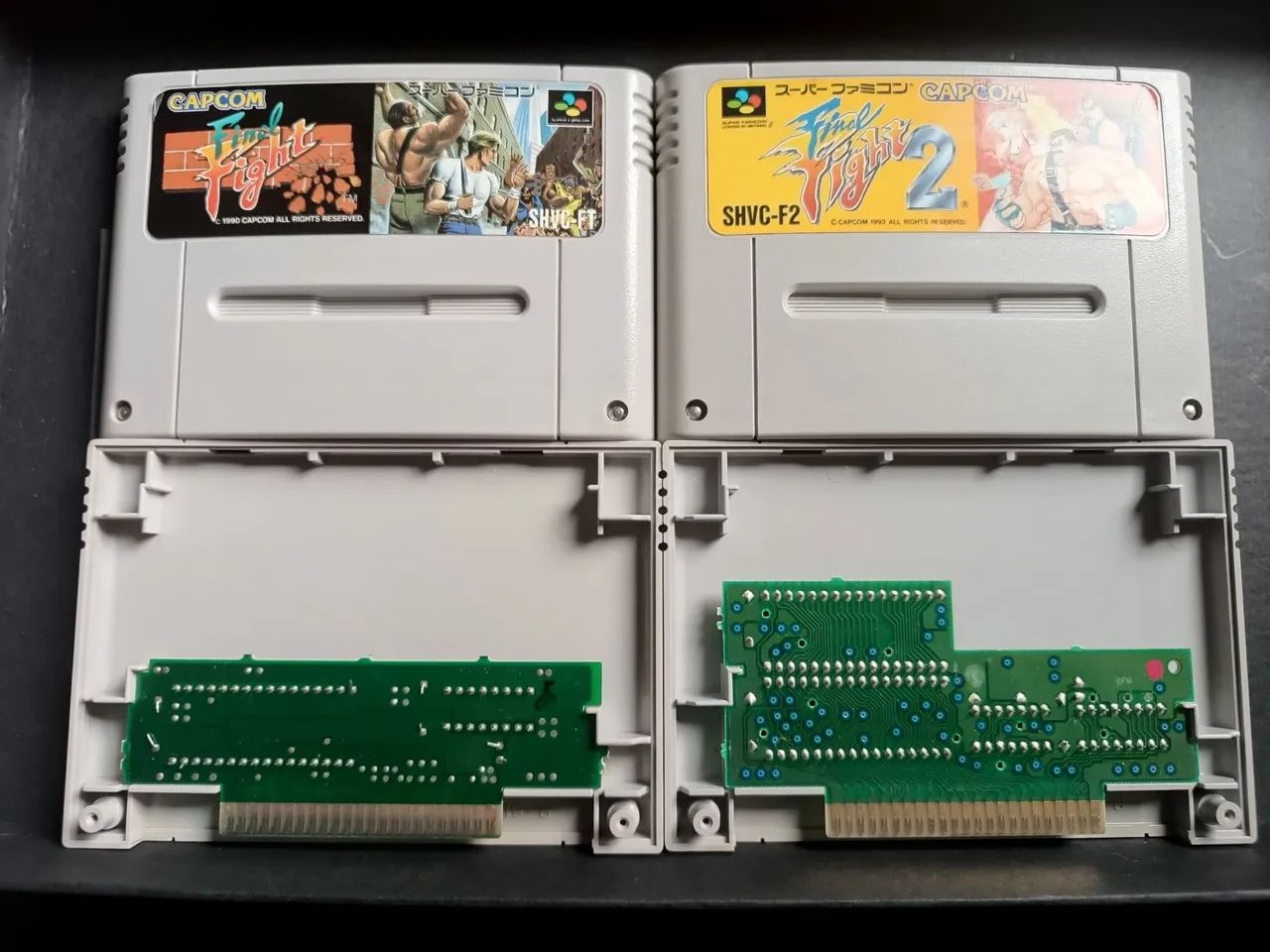Final Fight 1 e 2 original Super Famicom  - Foto 2