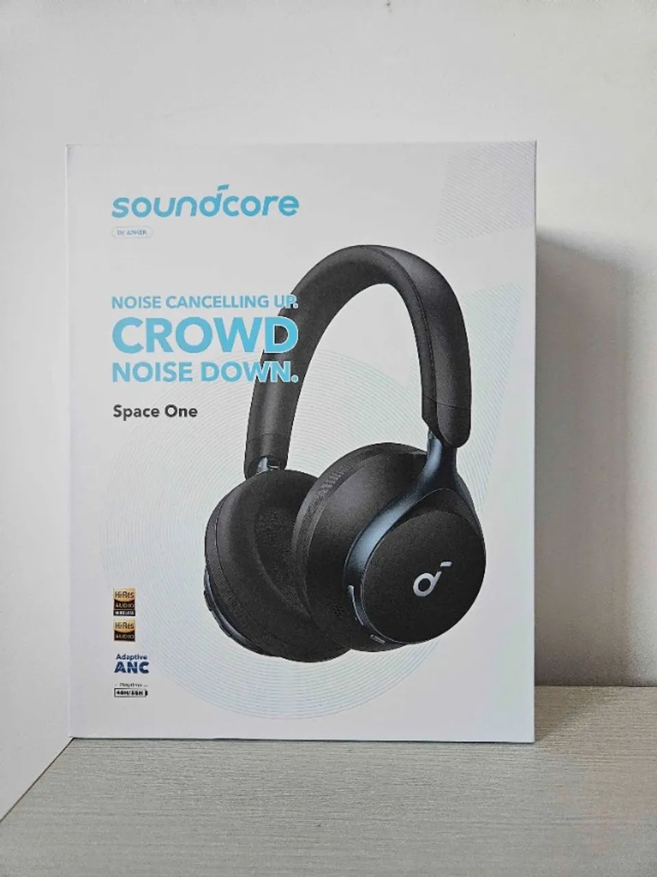 Novo] Fone De Ouvido Anker Soundcore Space One, Bluetooth, ANC
