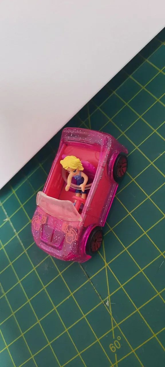 Carro Polly Pocket rosa - Foto 3