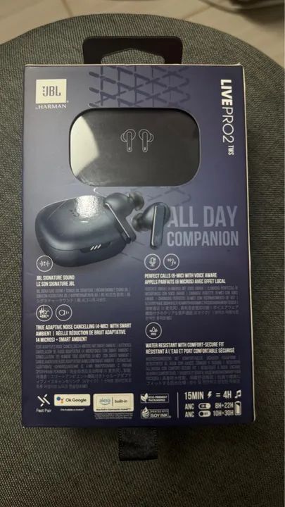 JBL LIVE PRO 2 TWS PERFEITO COMPLETO COMO NAS FOTOS - Foto 2