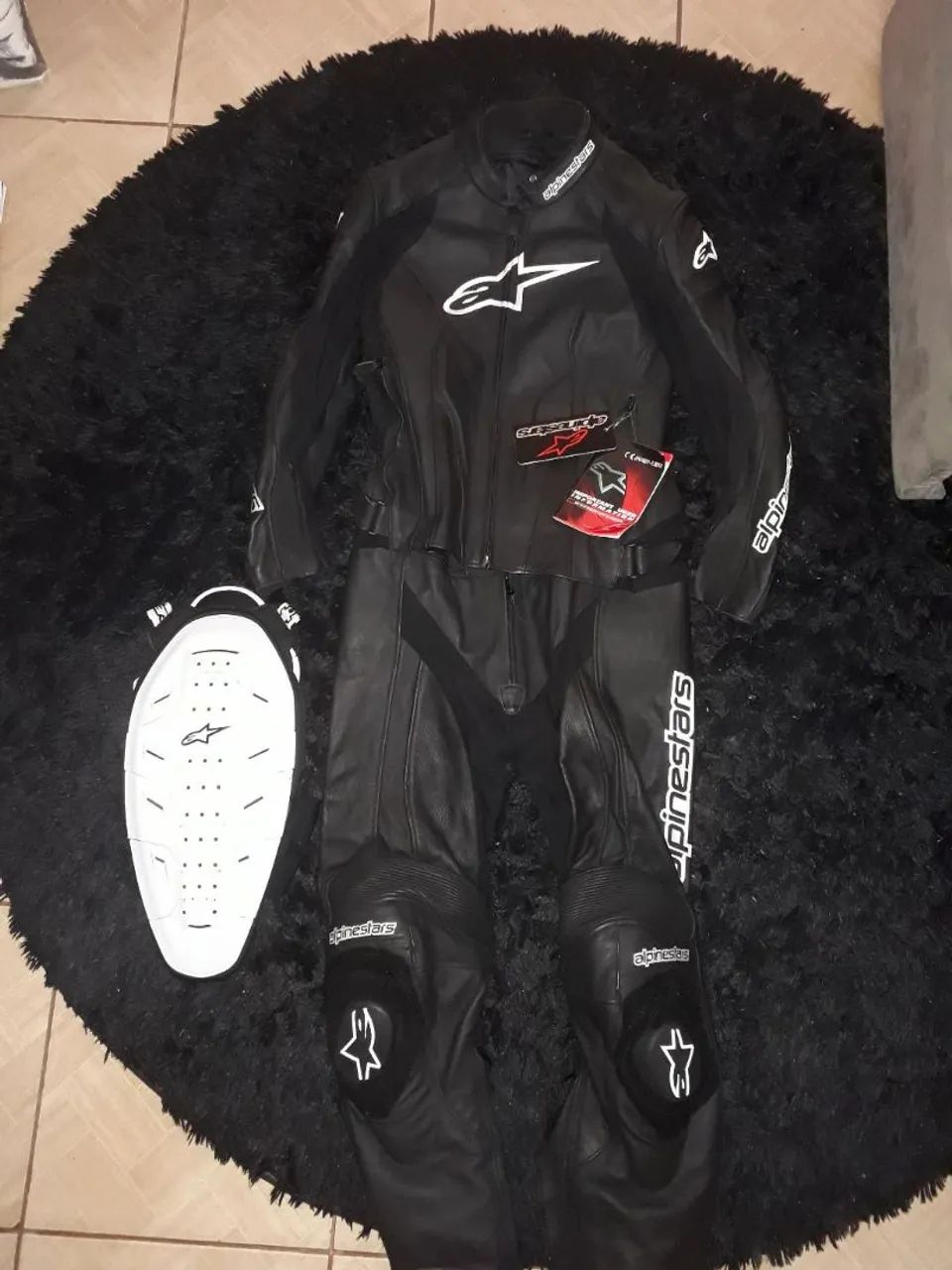 Macacão de Motociclista Alpinestars - Tamanho 56 - Foto 3