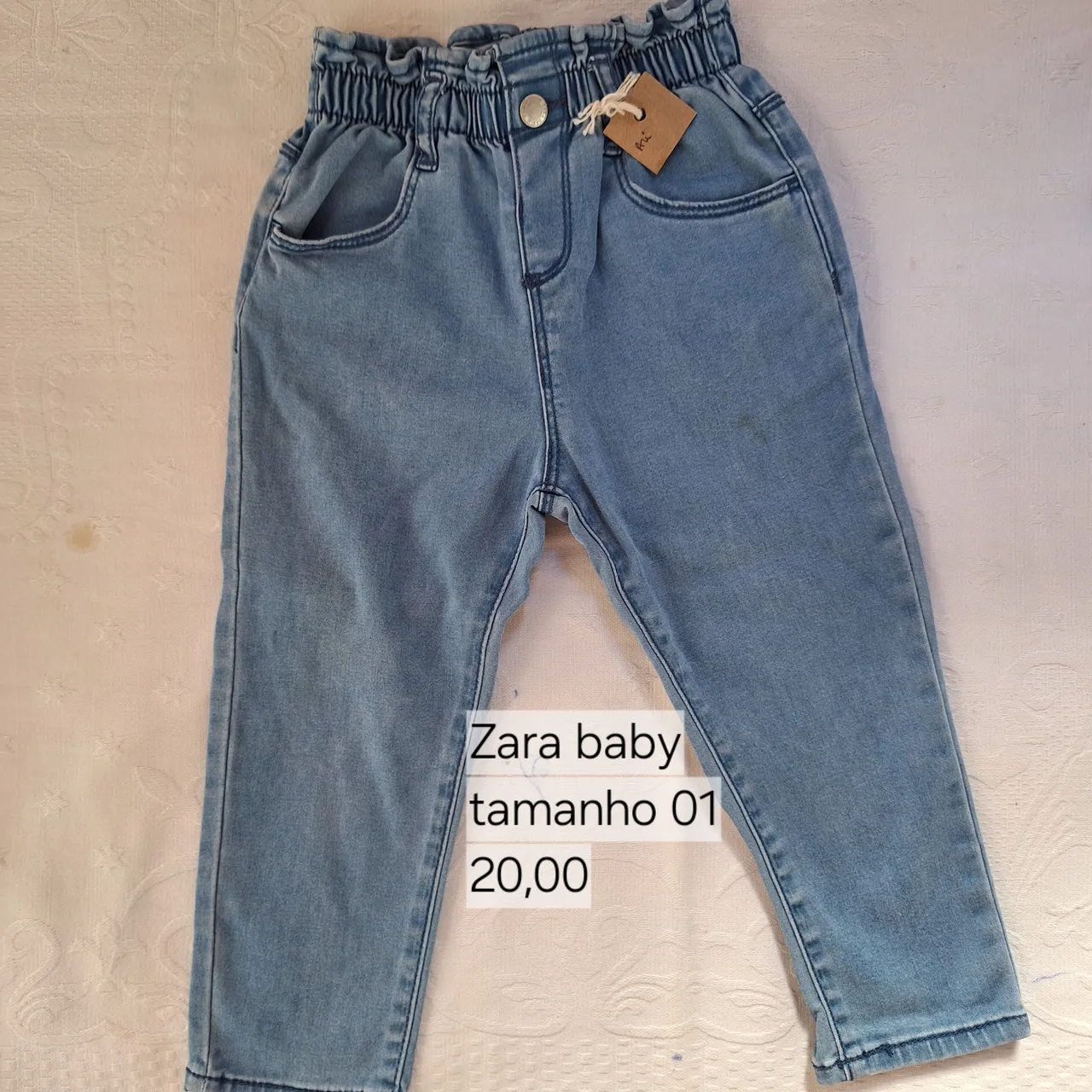Calça Jeans Zara Baby Tamanho 1