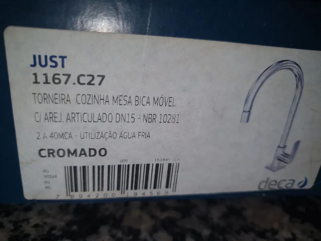 Torneira Deca Just cozinha64842054312577122