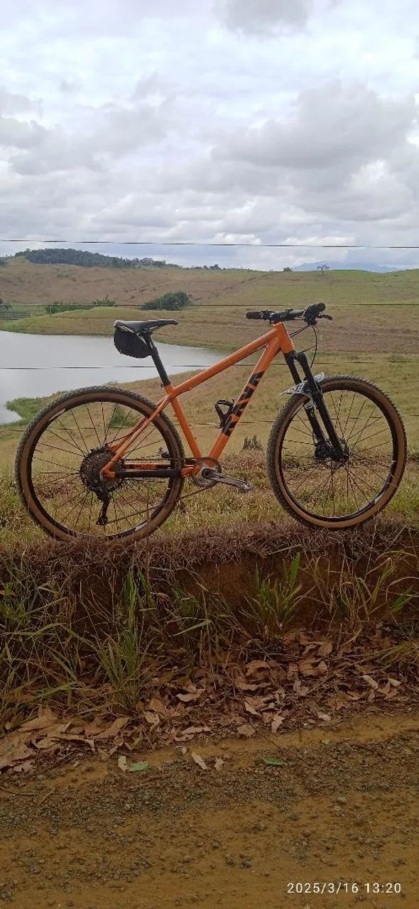Mountain Bike laranja top  - Foto 4