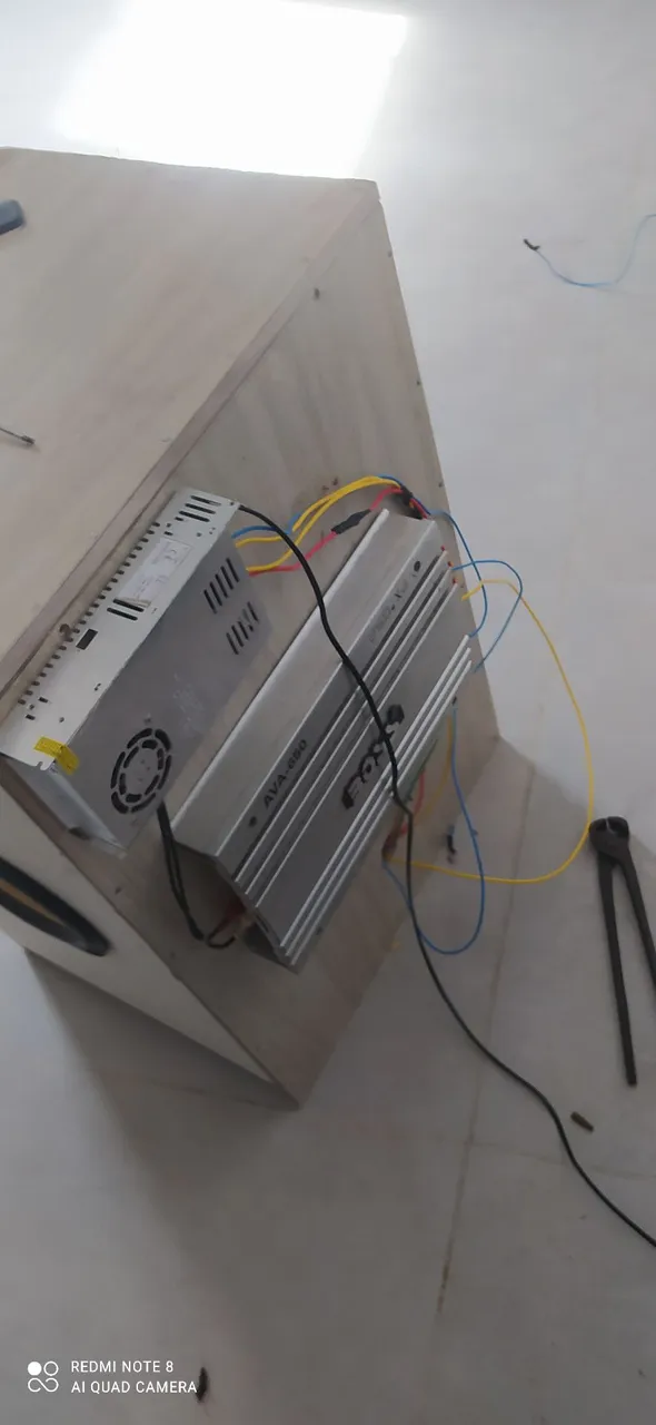 Amplificador AVA-650 + Fonte