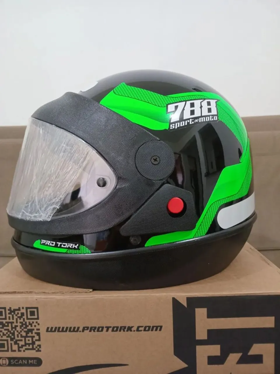 Capacete Novo Pro Tork 788 Sport Moto