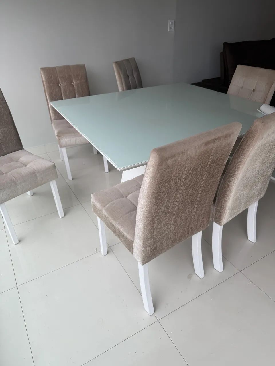 Mesa de jantar 6 cadeiras