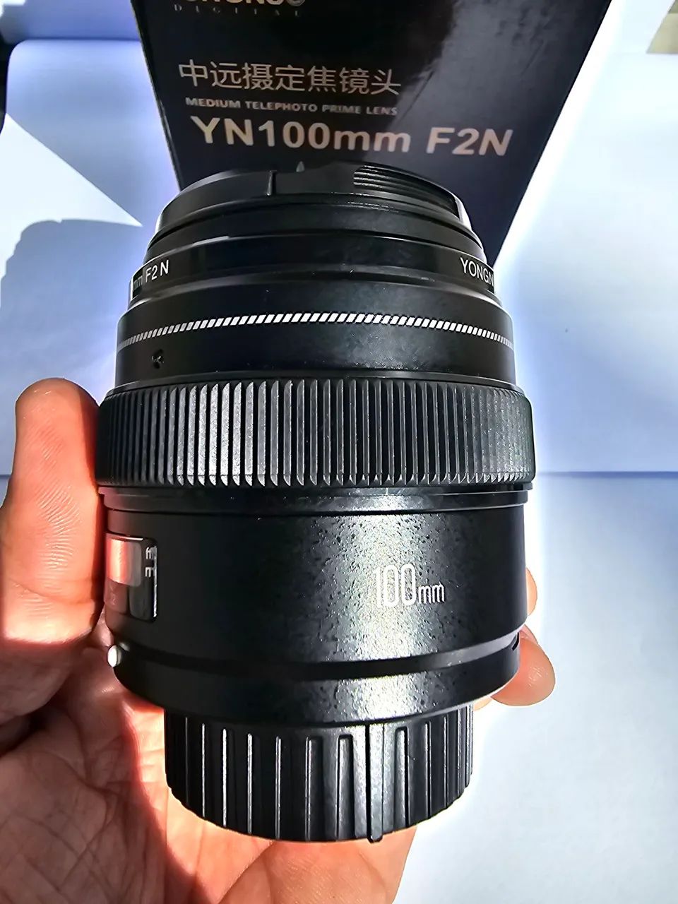 Lente Yongnuo YN100mm f/2N - Foto 5